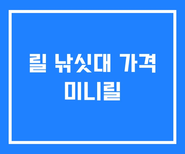 릴 낚싯대 가격 미니릴 릴 낚싯대 가격 미니릴