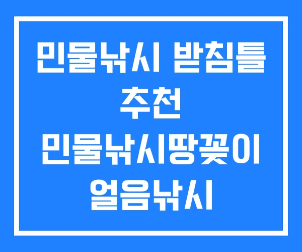 민물낚시 받침틀 추천 민물낚시땅꽂이 얼음낚시