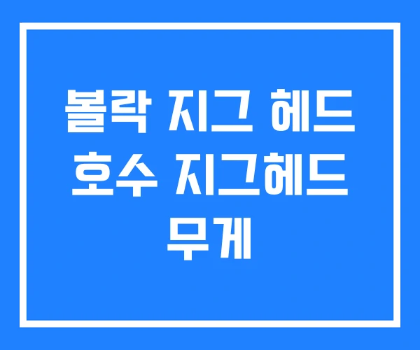 볼락 지그 헤드 호수 지그헤드 무게 볼락 지그 헤드 호수 지그헤드 무게