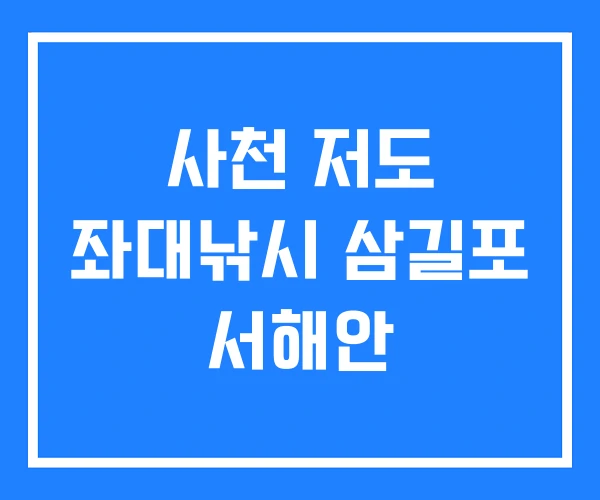 사천 저도 좌대낚시 삼길포 서해안 사천 저도 좌대낚시 삼길포 서해안