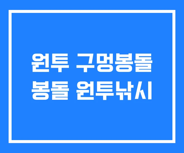원투 구멍봉돌 봉돌 원투낚시 원투 구멍봉돌 봉돌 원투낚시