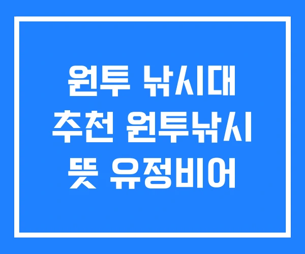 원투 낚시대 추천 원투낚시 뜻 유정비어