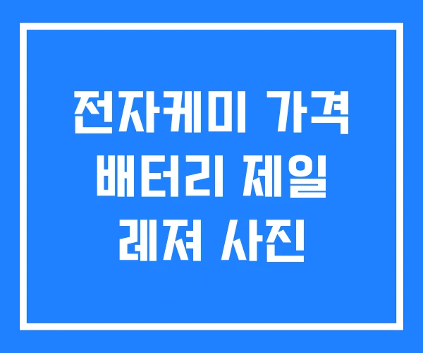 전자케미 가격 배터리 제일 레져 사진 전자케미 가격 배터리 제일 레져 사진