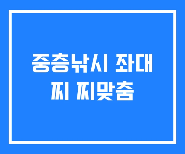중층낚시 좌대 찌 찌맞춤 중층낚시 좌대 찌 찌맞춤