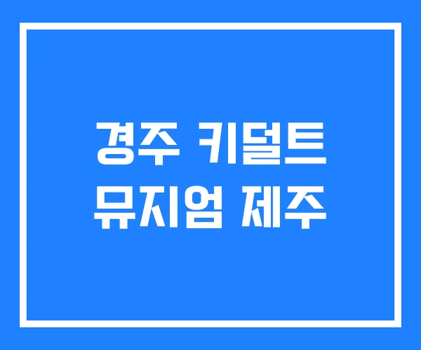 경주 키덜트 뮤지엄 제주 경주 키덜트 뮤지엄 제주