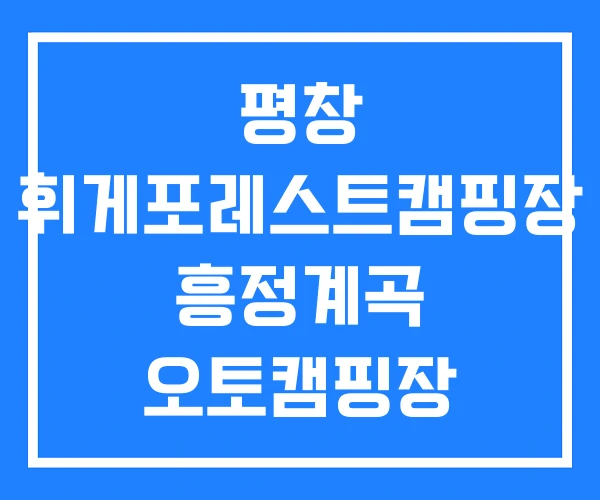 평창 휘게포레스트캠핑장 흥정계곡 오토캠핑장 캠핑장 평창 휘게포레스트캠핑장 흥정계곡 오토캠핑장 캠핑장
